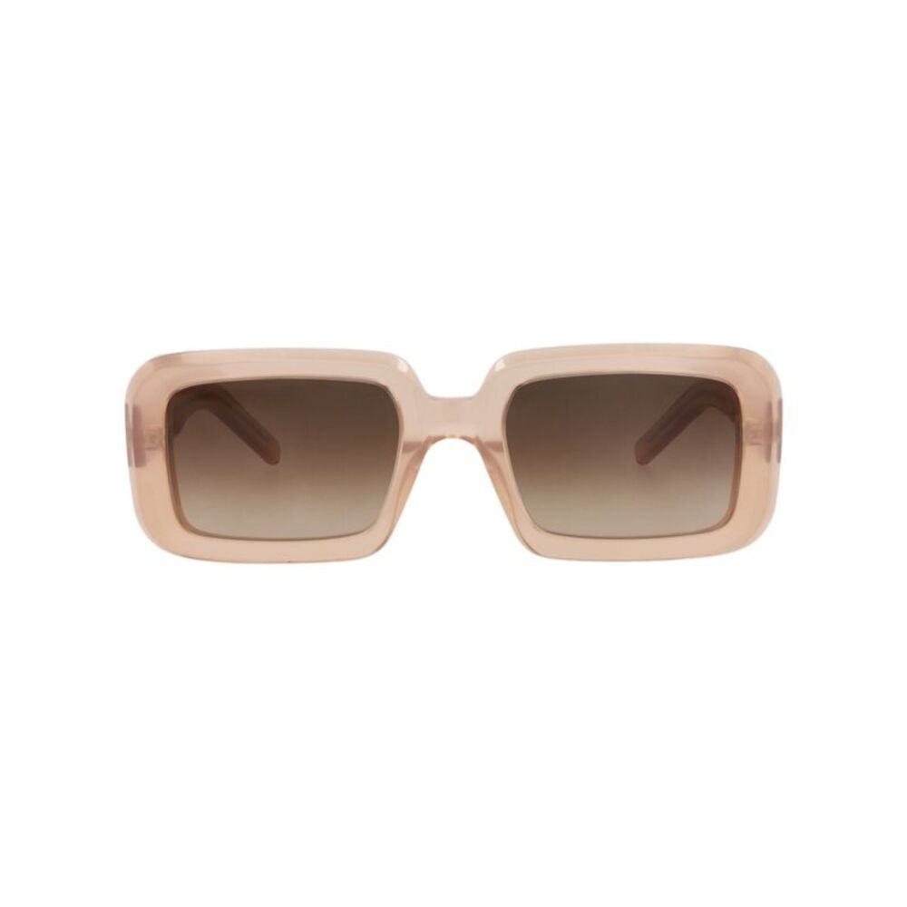 Saint Laurent Square-Frame Recycled Acetate Sunglasses Orange Unisex-Adult